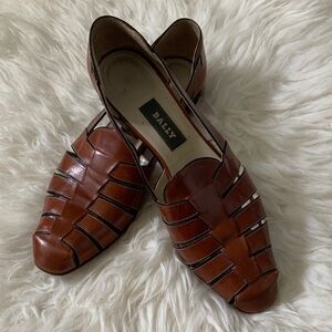 Bally Women’s Brown Leather Loafers